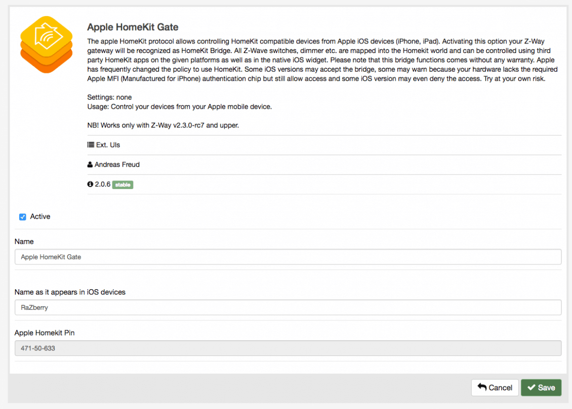 WD MyCloud NAS verbindet ZWave Smart Home mit Apple HomeKit